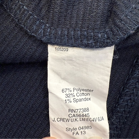 Madewell Navy Black Fit & Flare Dress Pockets Short Sleeve Women’s 4 - Picture 9 of 9